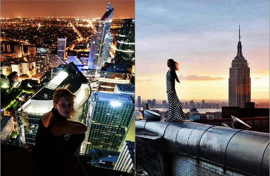 14 снимков девушки-фотографа, которая поднялась на самые знаменитые здания планеты