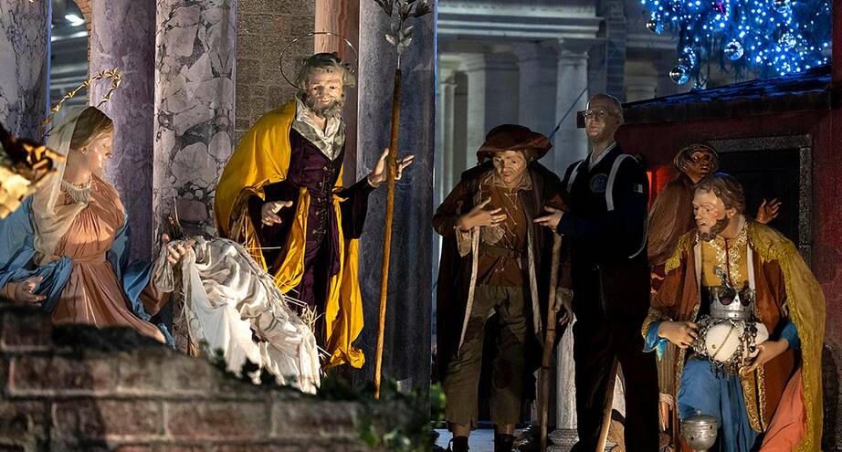 Фото дня: Рождественский вертеп в Ватикане