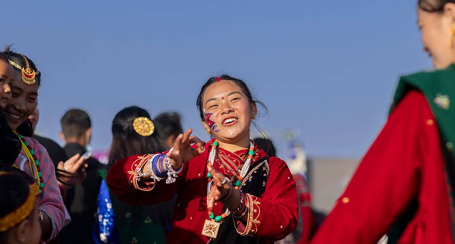 Фото дня: в Непале отмечают Новый год
